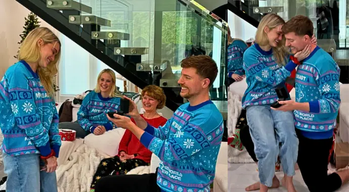 MrBeast,Thea Booysen,